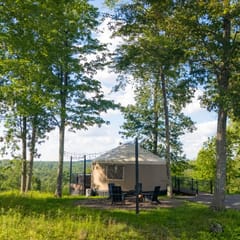 Adventure Abode | Modern Yurt w/ Hot Tub, Bubble Dome + ADA Access