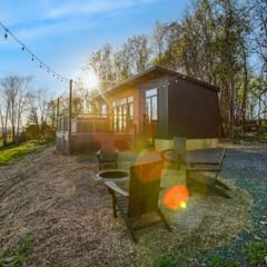 Alpine Abode | Hot Tub, King Bed, Panoramic Views in PA Wilds