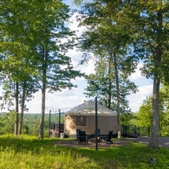 Adventure Abode | Modern Yurt w/ Hot Tub, Bubble Dome + ADA Access - Image 1